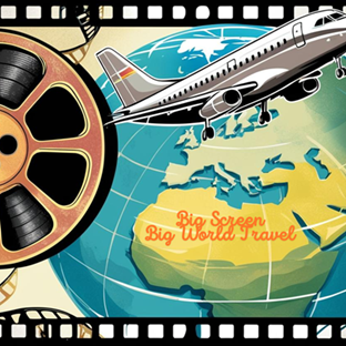 Big Screen Big World Travel Icon